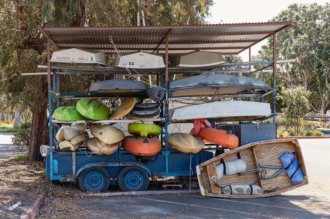 Marina Del Rey Kayak Storage