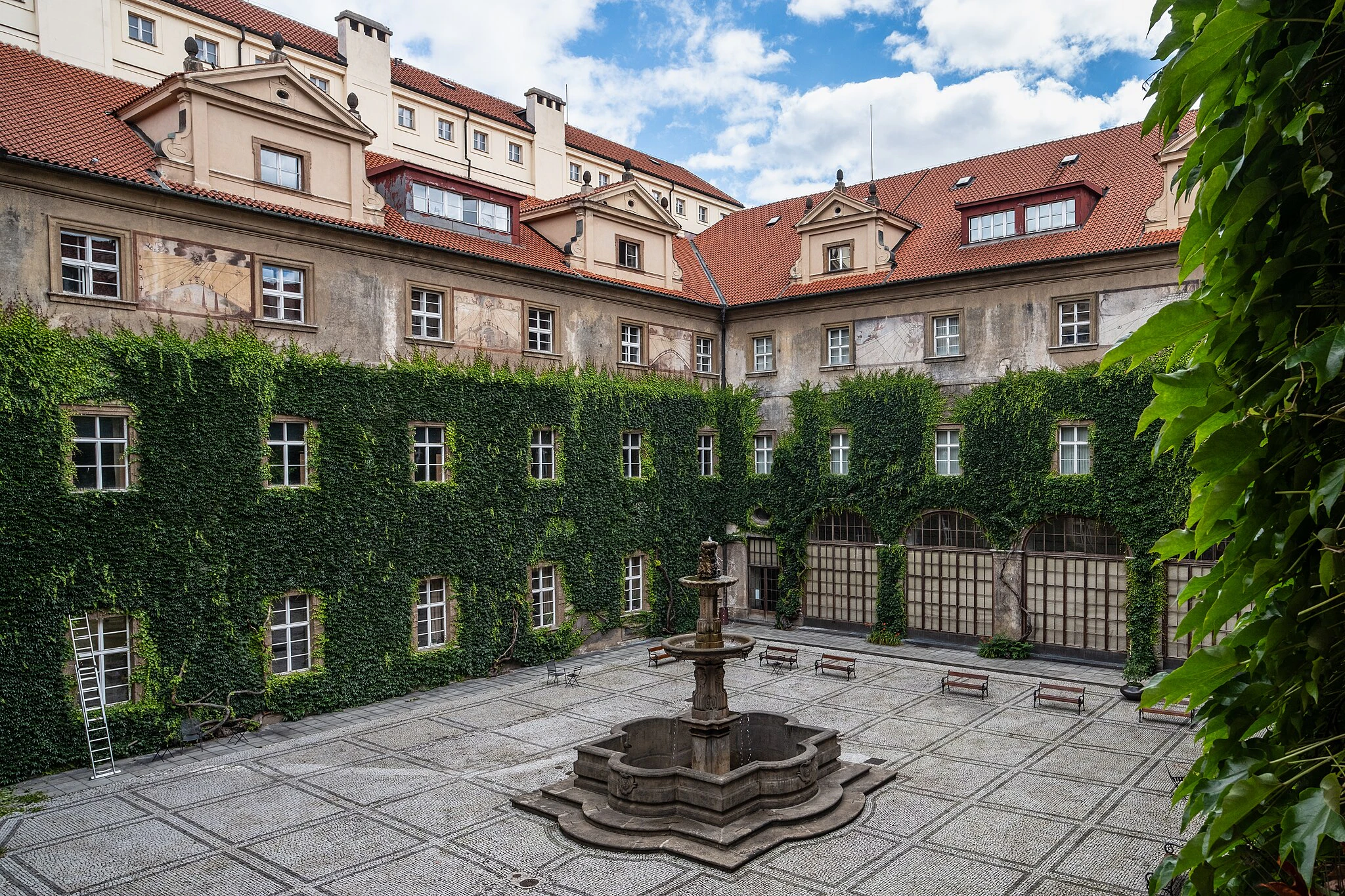 Klementinum Sundial Courtyards
