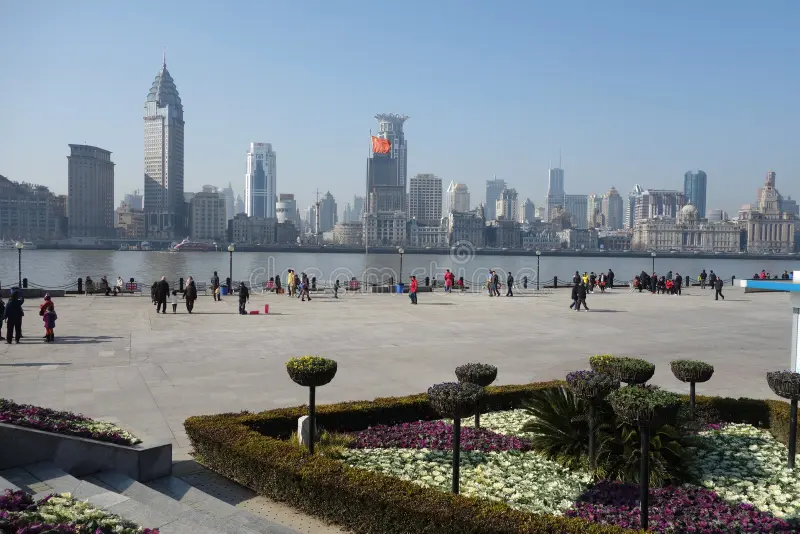 Binjiang Avenue (Lujiazui Uferpromenade)