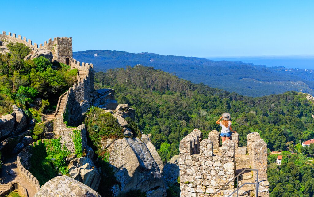 Exploring the Moorish Castle Sintra