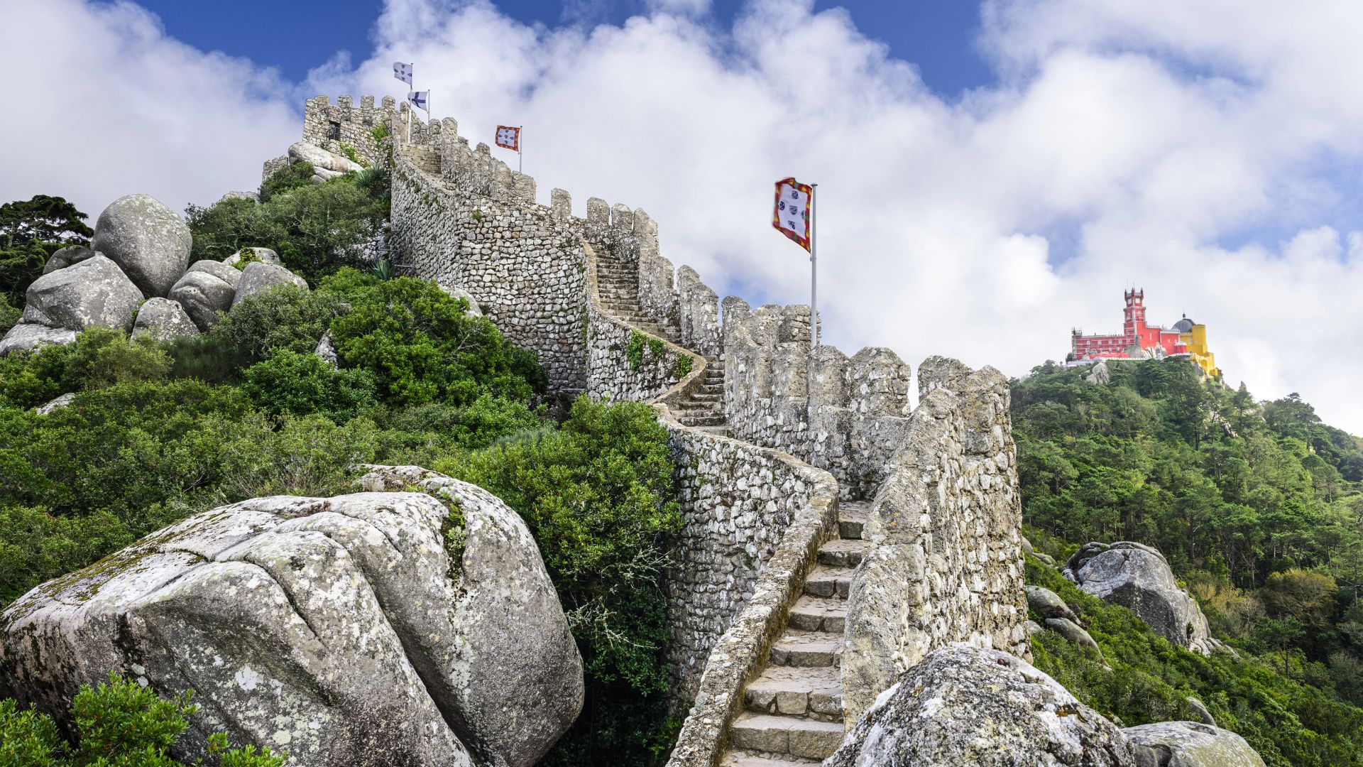 Parapet Walk & Five Towers