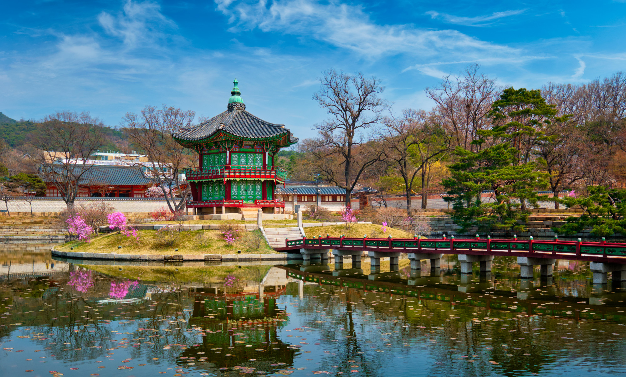 Hyangwonjeong Pavilion & Northern Gardens