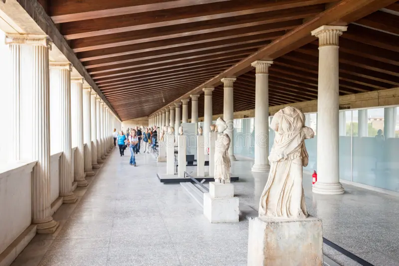 Visit the Stoa of Attalos Museum
