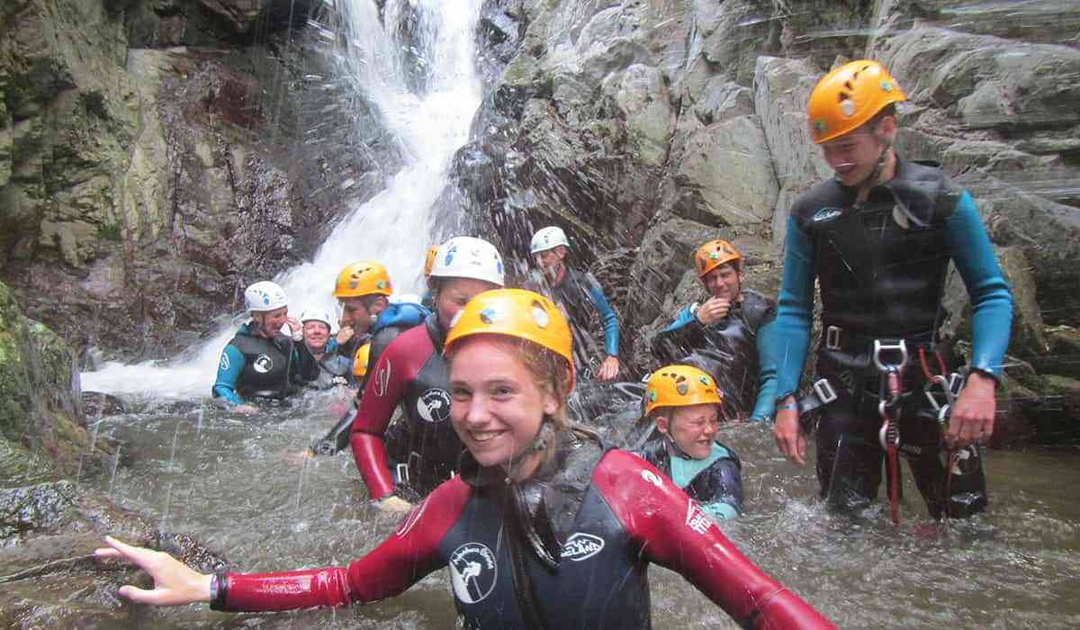 Canyoning Pyrénées Enfant