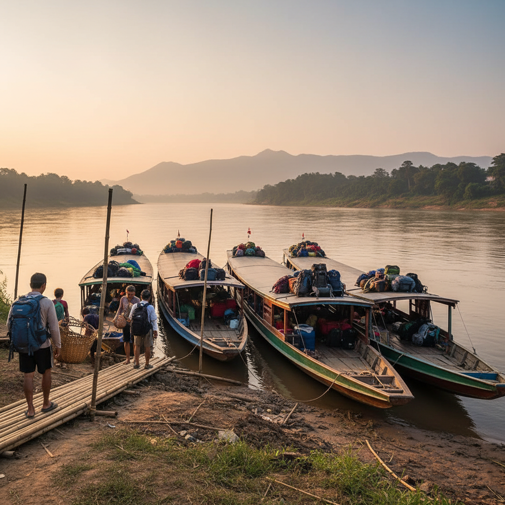 Chiang Rai to Luang Prabang Slow Boat Price