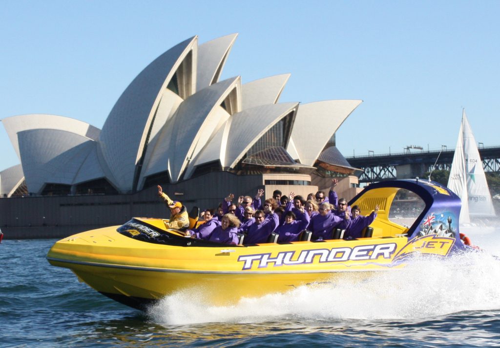 Sydney Jet Boat Adventure Ride From Circular Quay