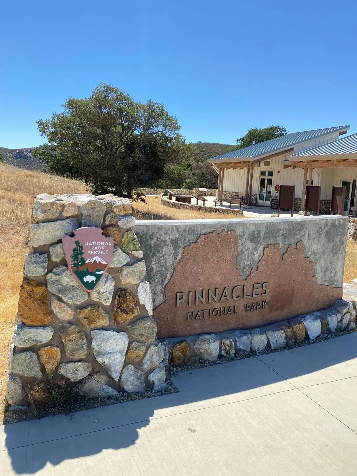 East Pinnacles Visitor Center Parking Lot