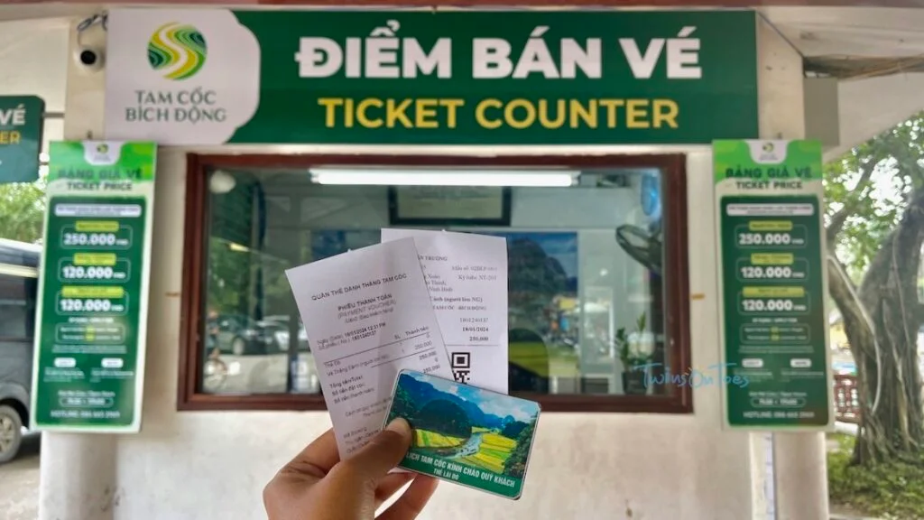Buy tickets and board at Van Lam Pier