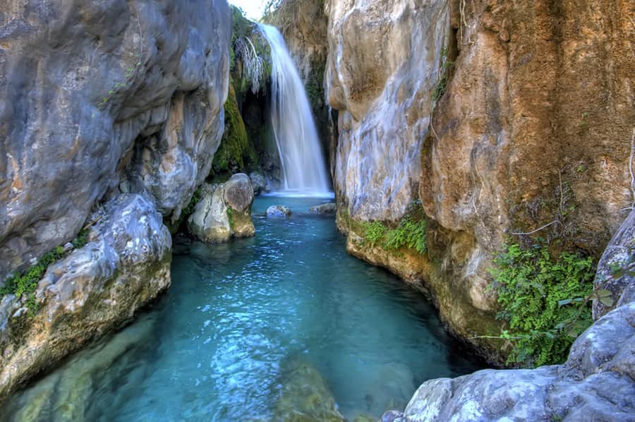 Font del Moro & untere Becken