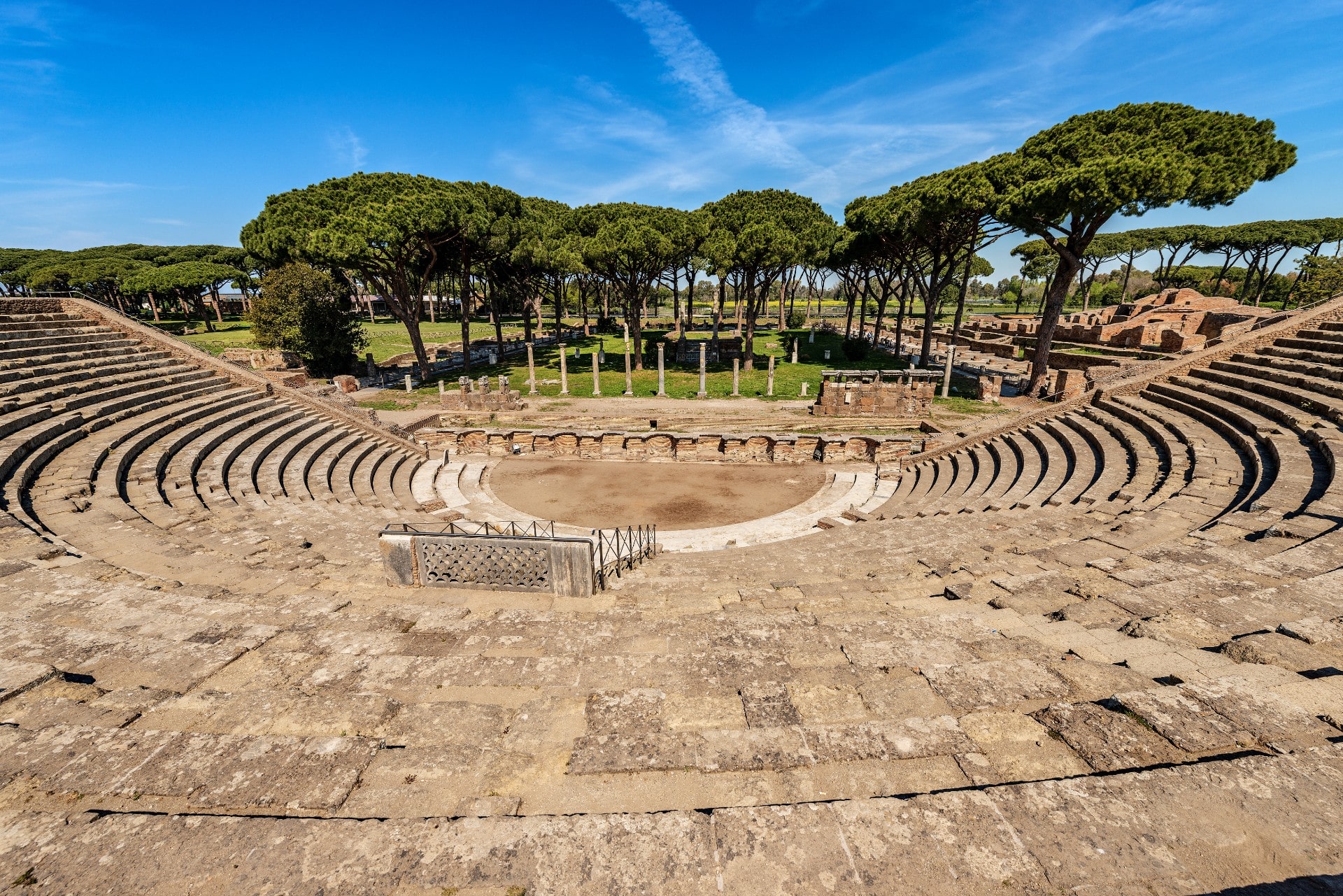 Theatre and Piazzale delle Corporazioni