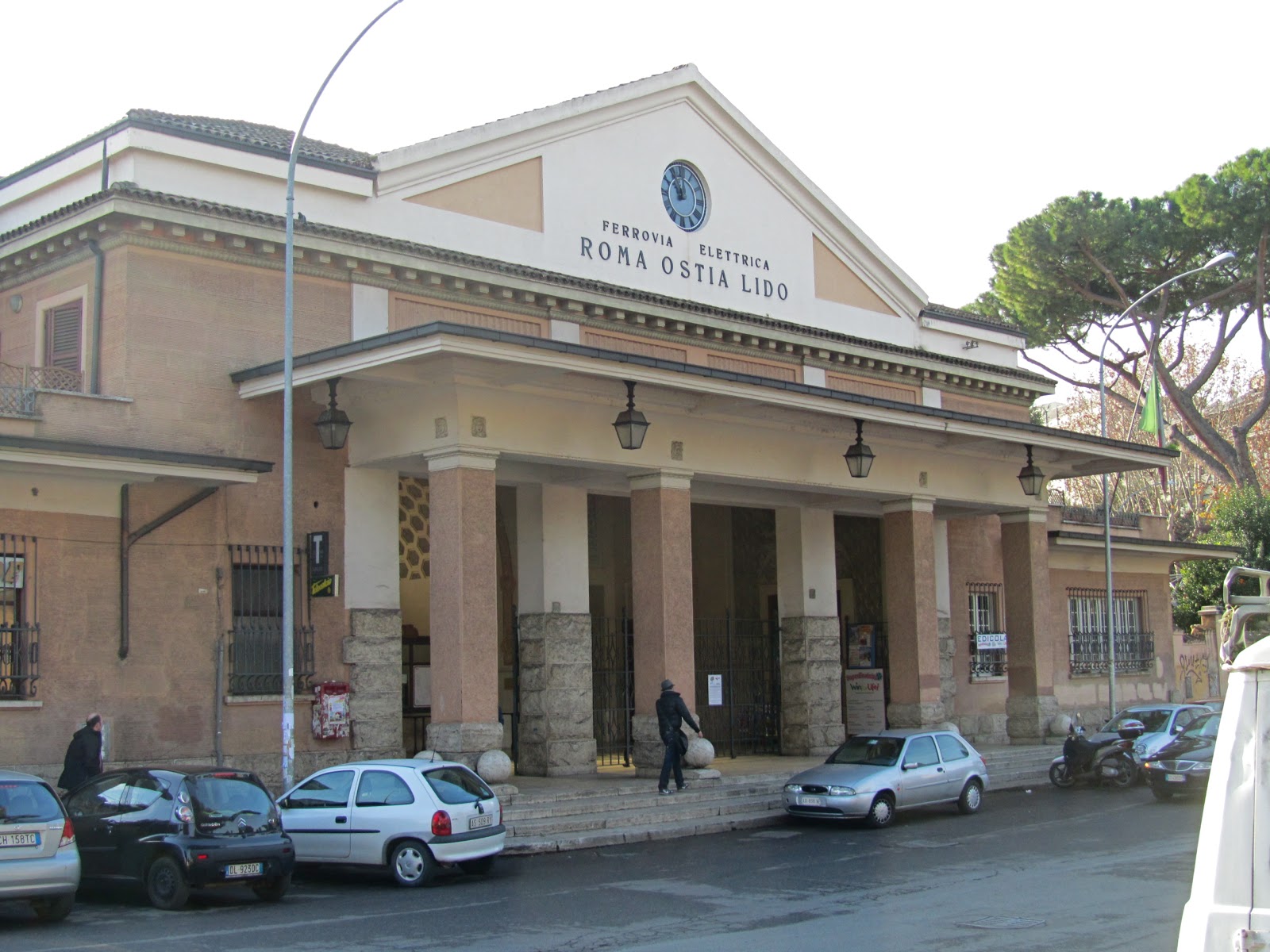 Ostia Antica Train Station