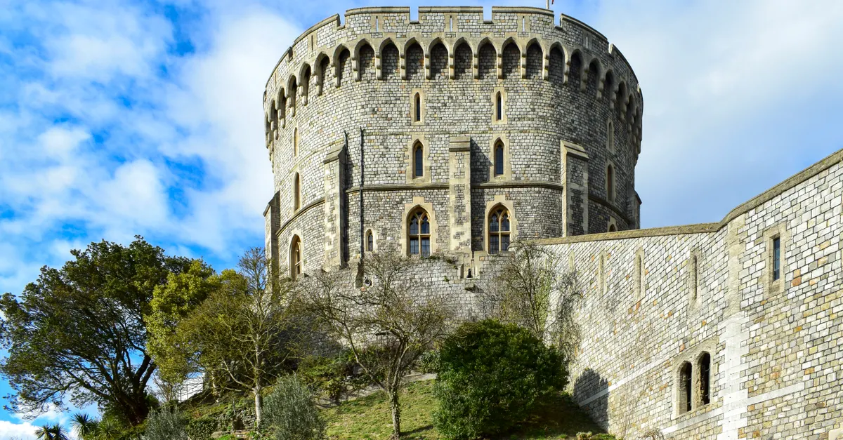 Round Tower from the Middle Ward