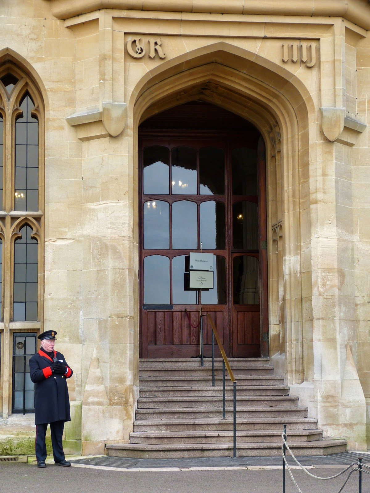 State Apartments Entrance