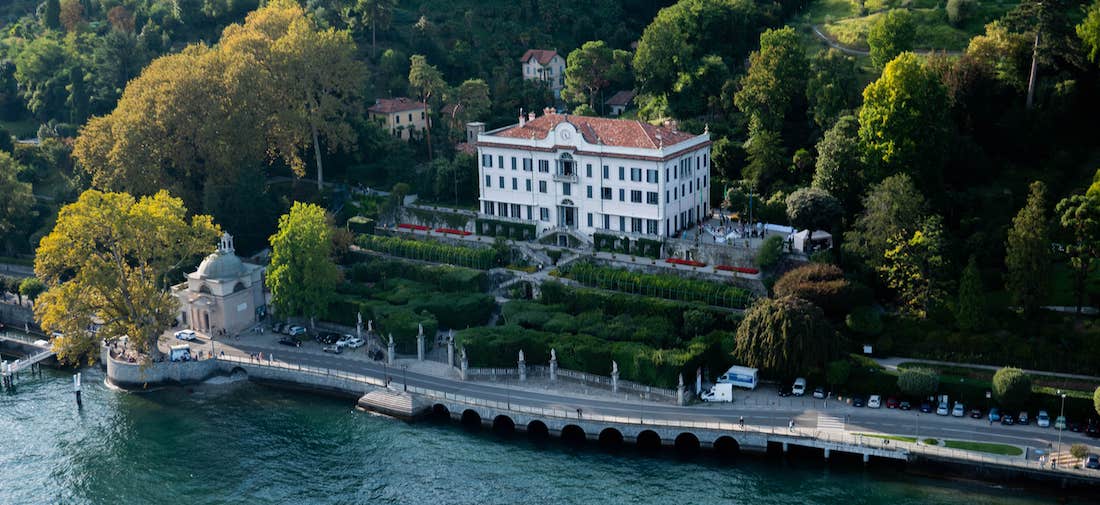 Villa Carlotta Water Facade