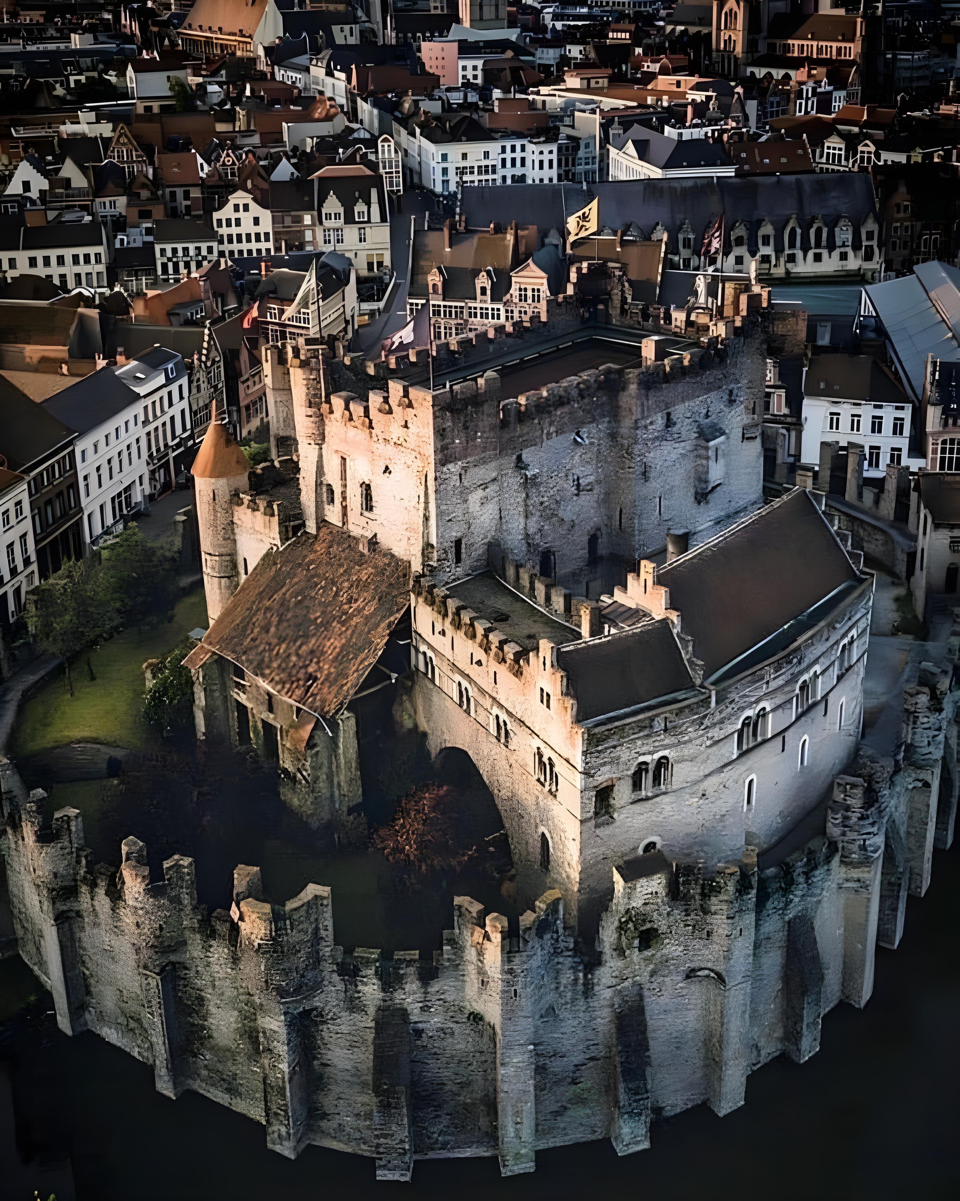 Courtyard and Outer Walls