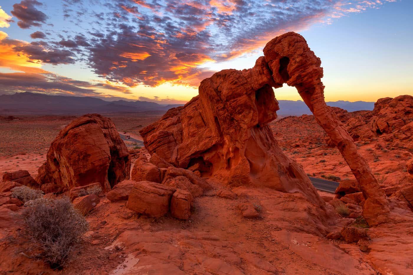 Valley of Fire Trailhead