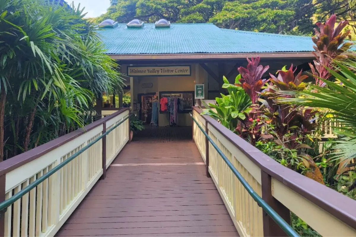 Waimea Valley Main Entrance