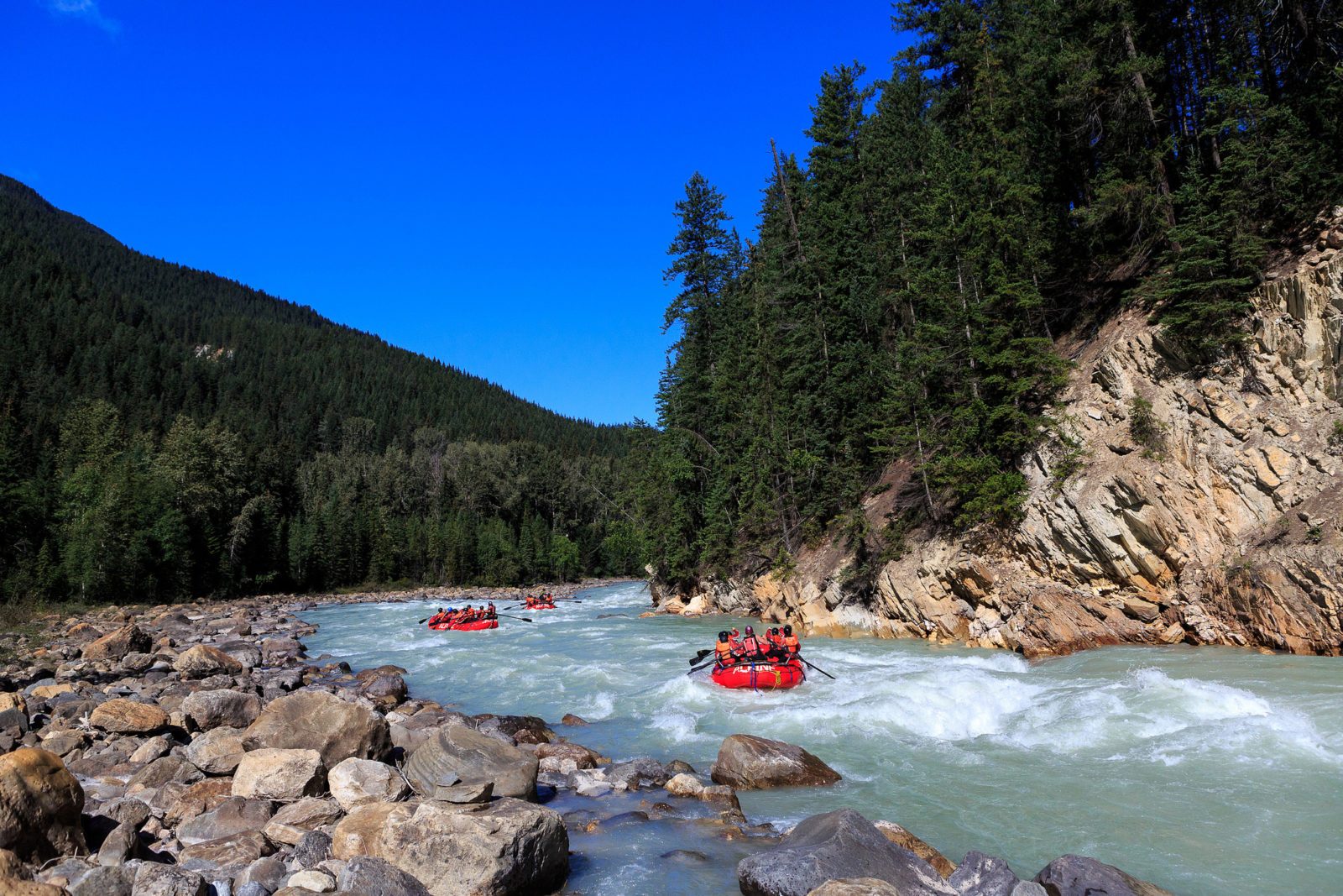 Mid-River Eddies