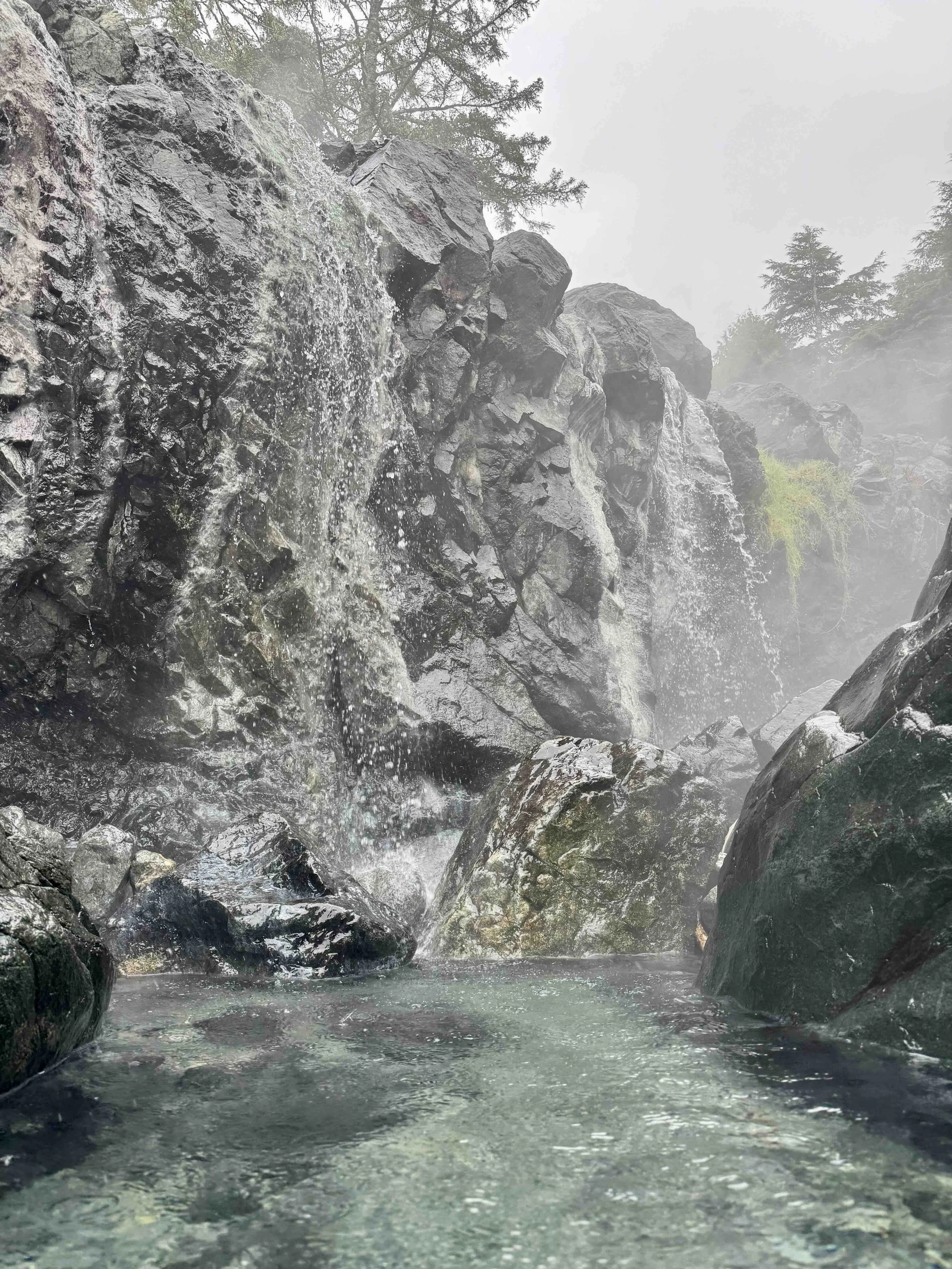 Ocean Waterfall