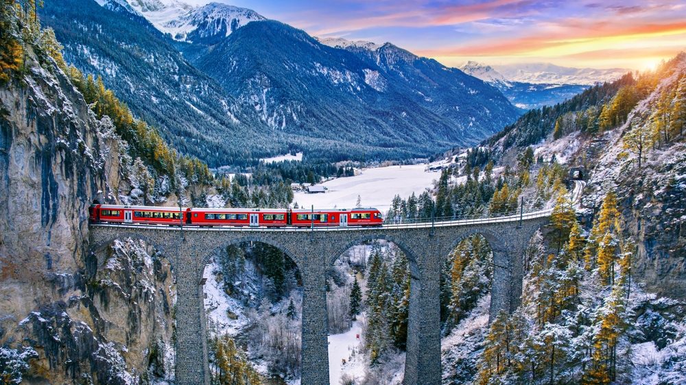 Glacier Express Rhine Gorge