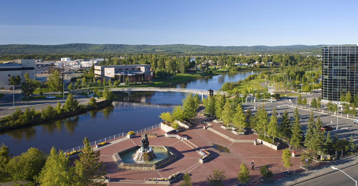 Fairbanks downtown