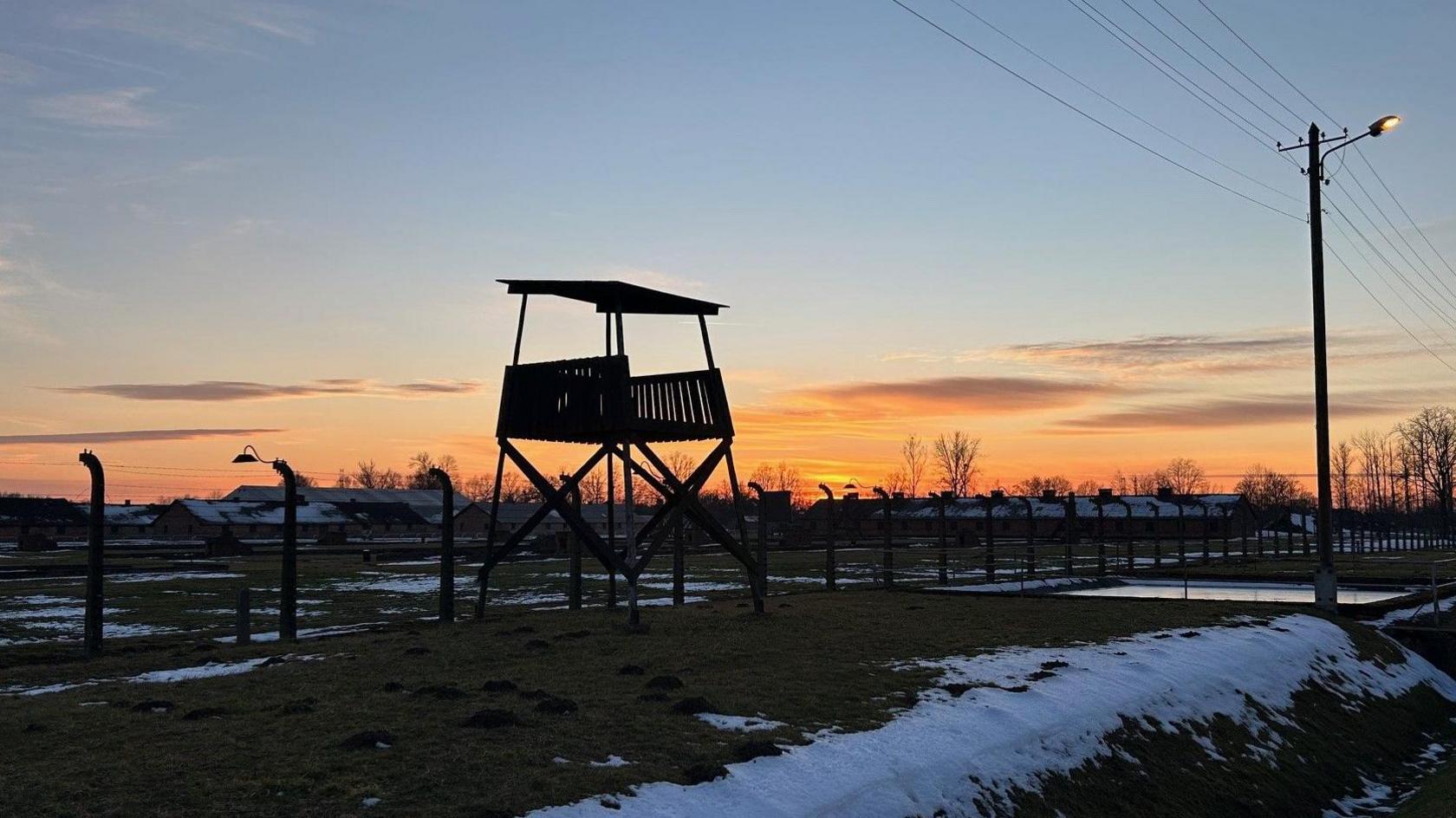 Birkenau Watchtower View