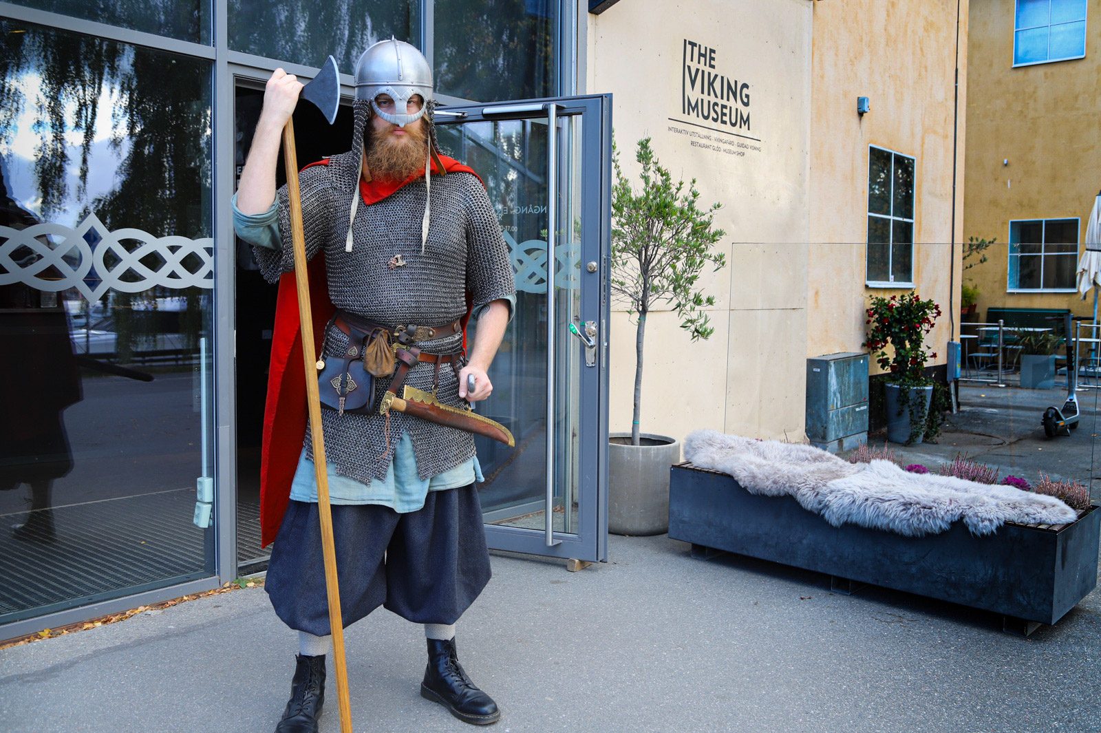 Viking Warrior Statue