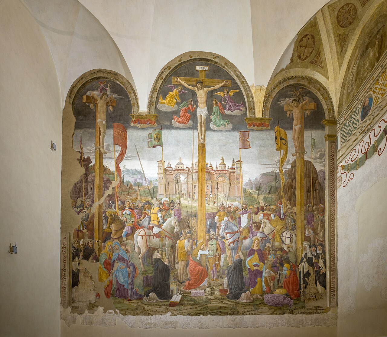 Crucifixion Fresco
