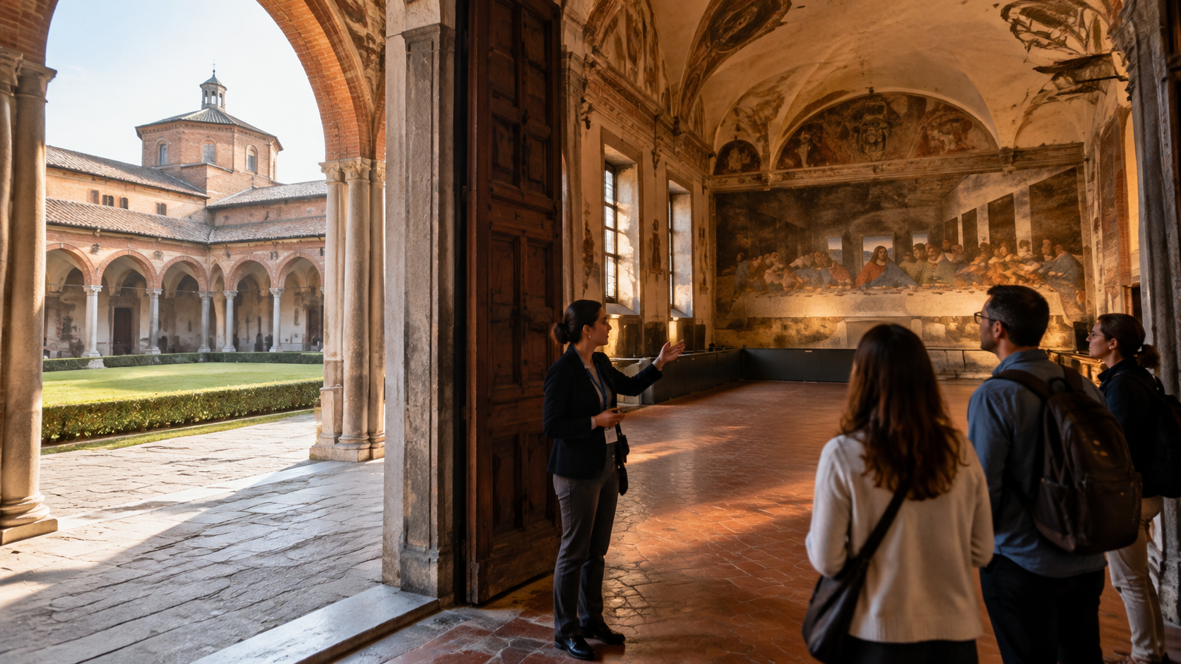 Refectory Entrance Corridor