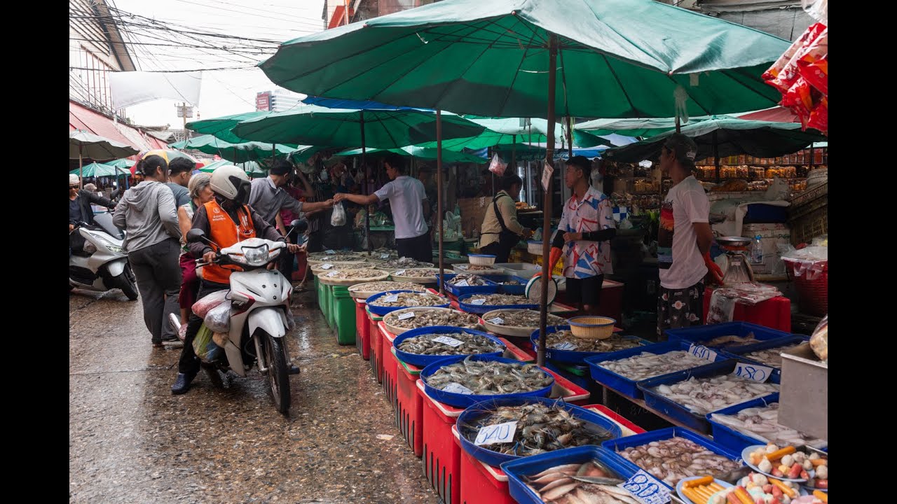 Local Wet Market Produce Stall