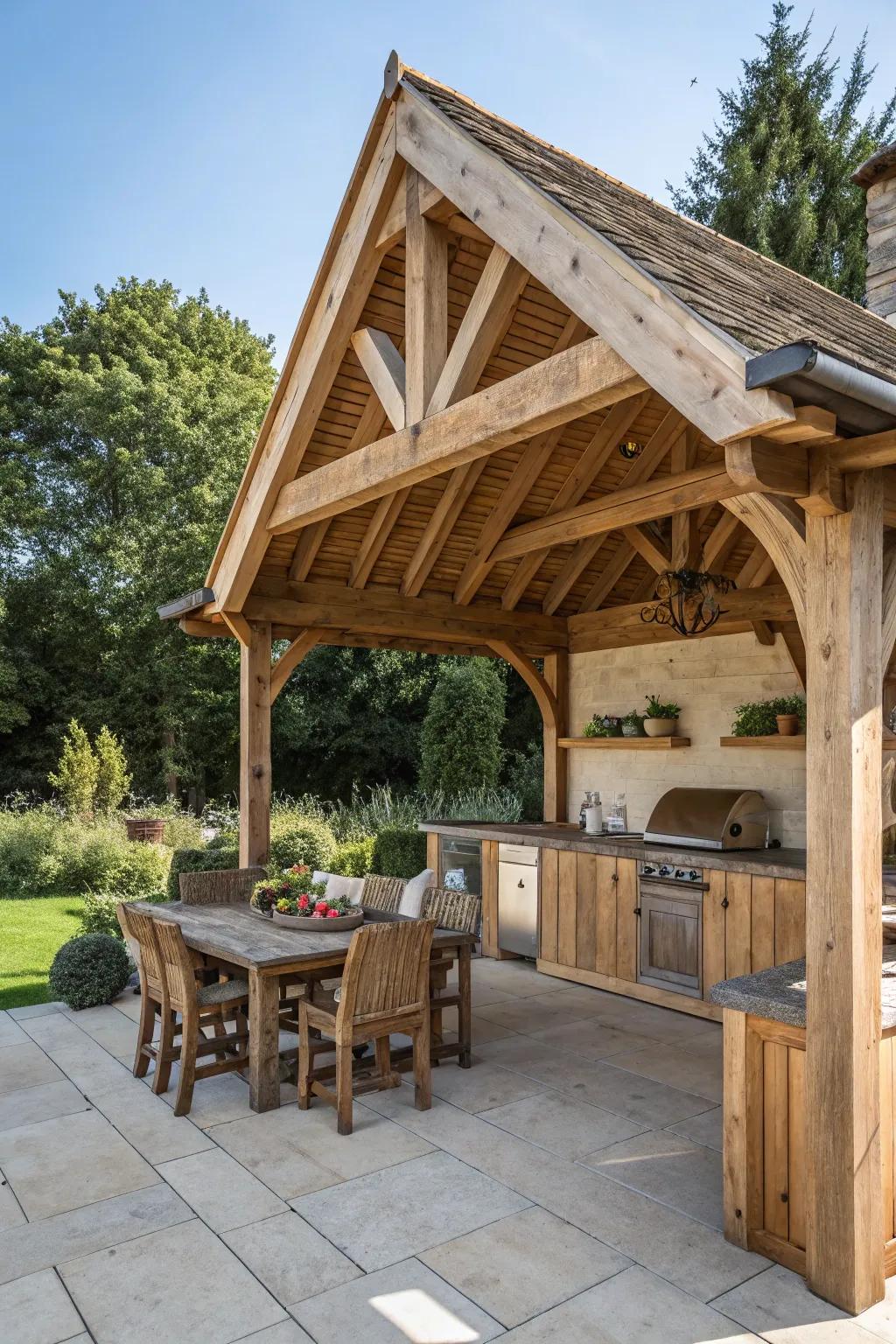 Outdoor Kitchen Pavilion
