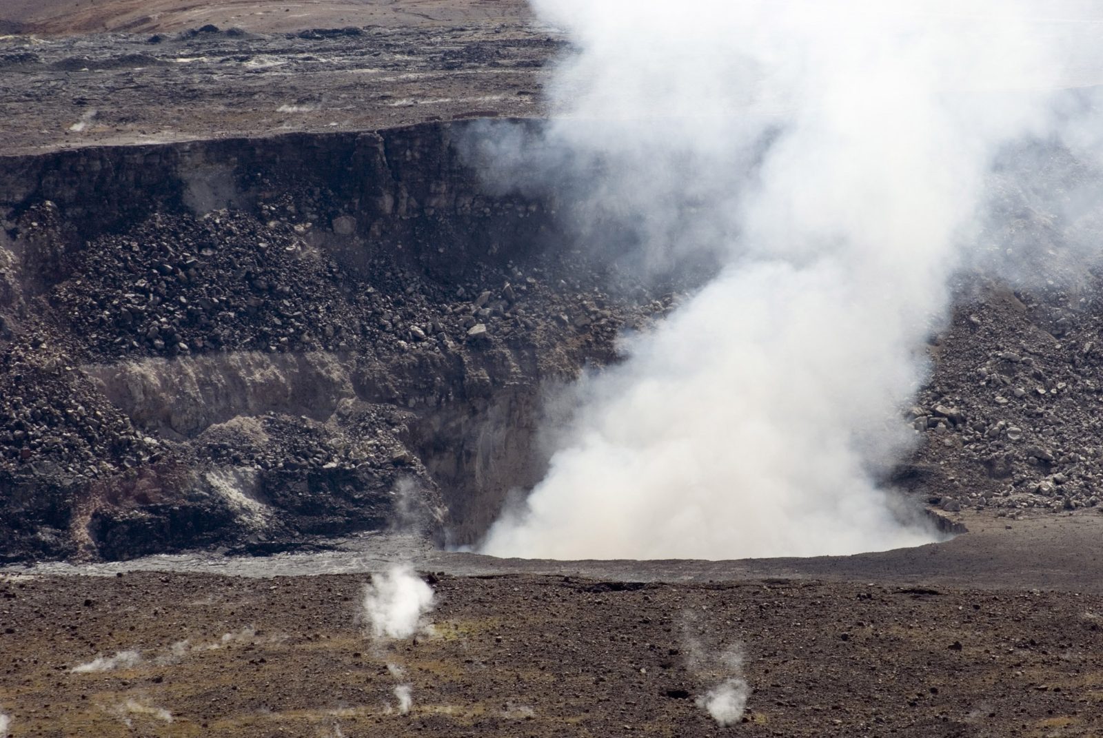 Steam Vents and Sulphur Banks