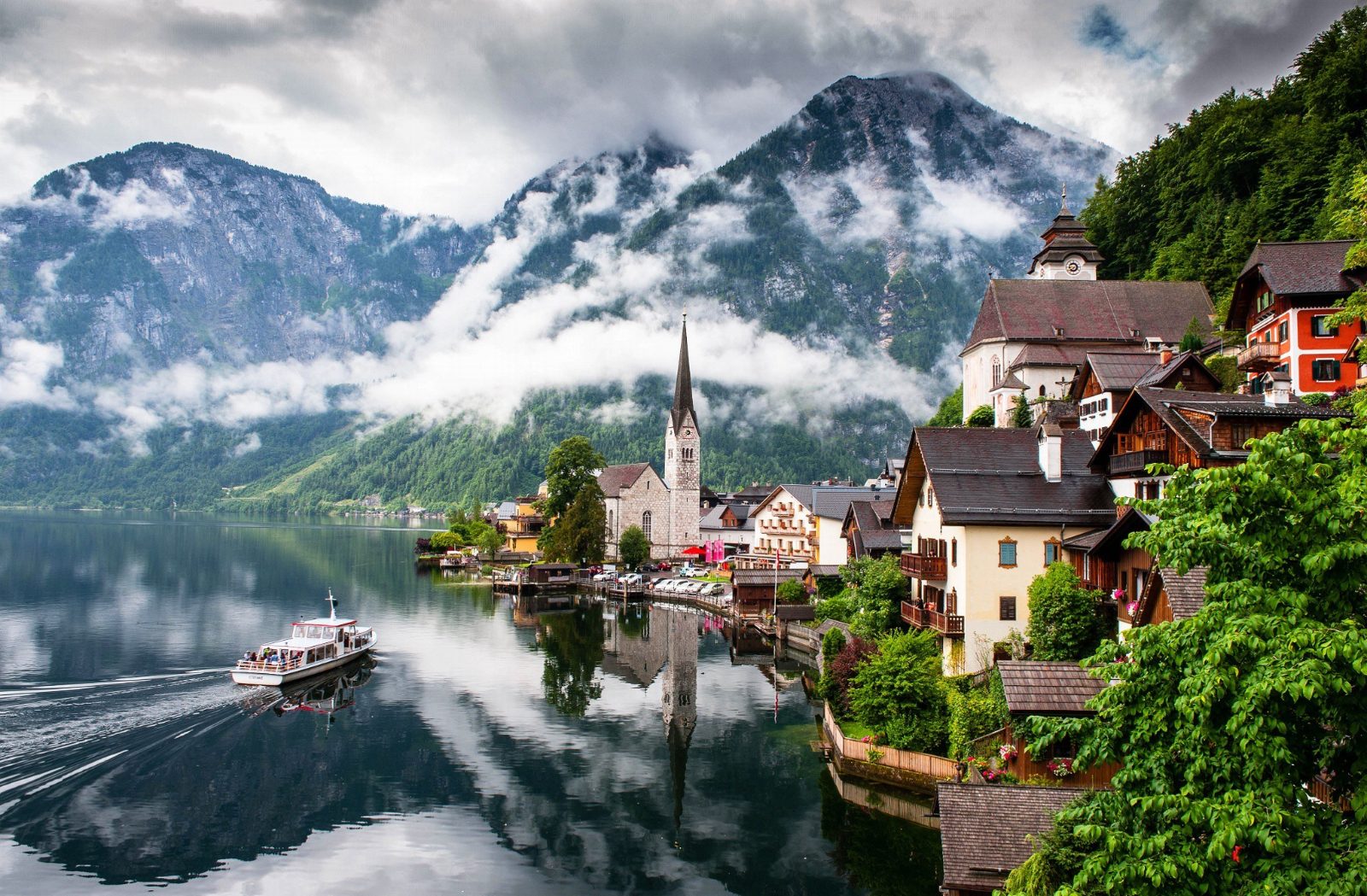 Lake Hallstatt Shoreline