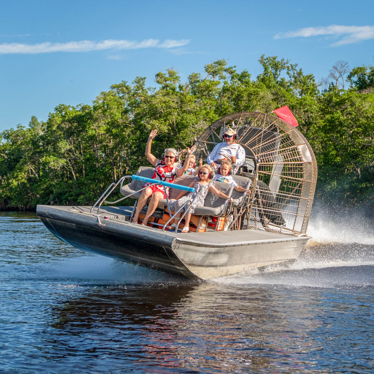 Airboat Departure