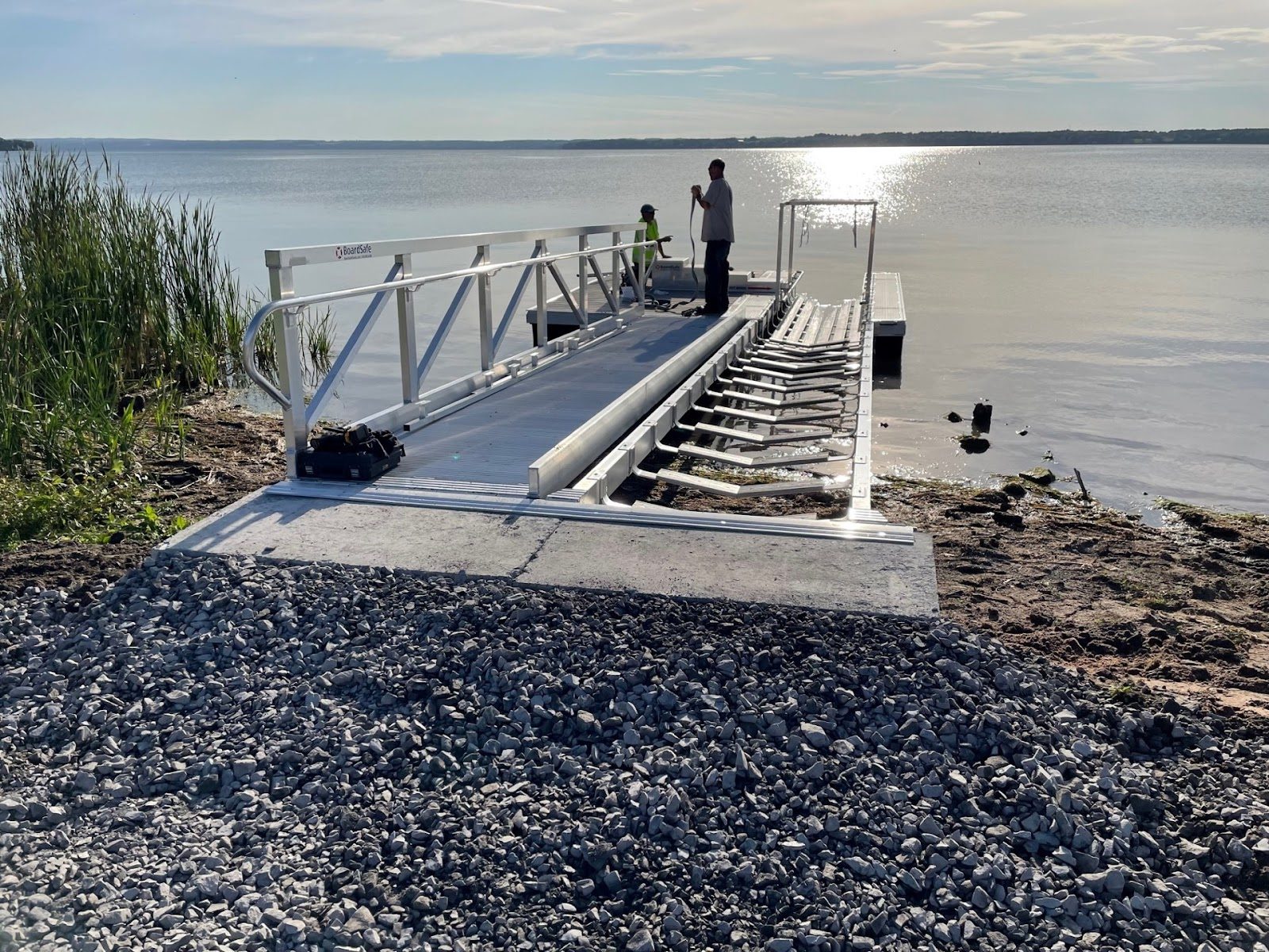 Airboat Launch Dock