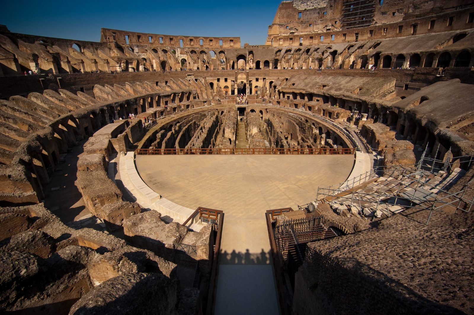 Reconstructed Arena Floor