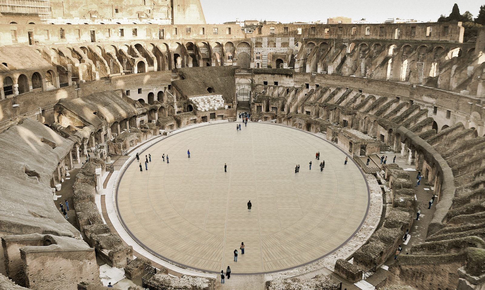 Colosseum Arena Floor