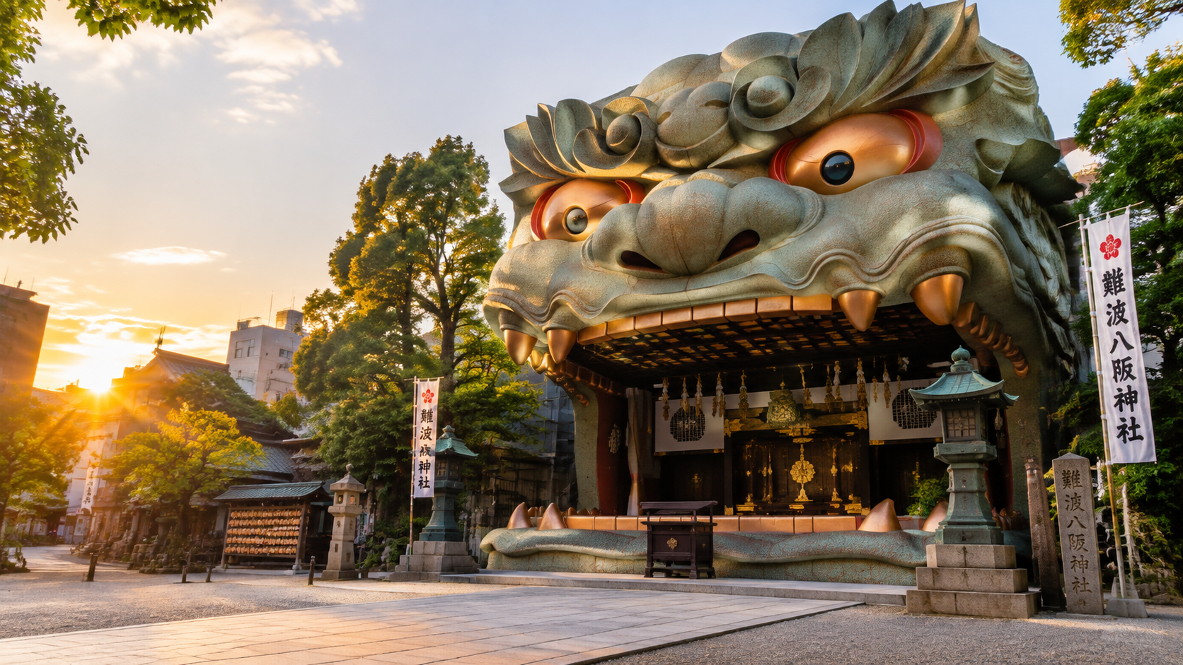 Namba Yasaka Shrine