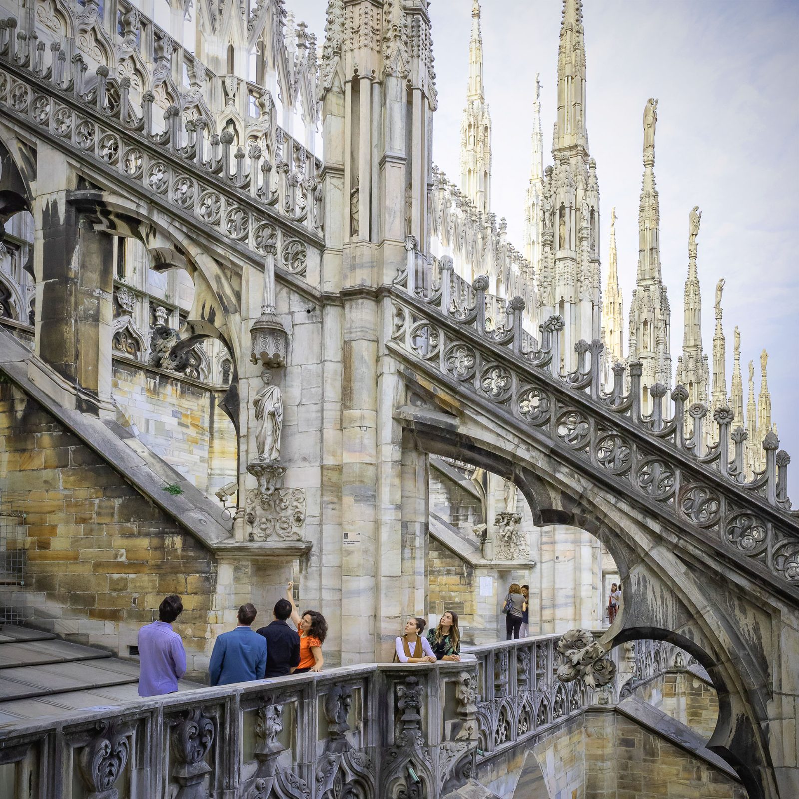 The Counterfaçade Staircase