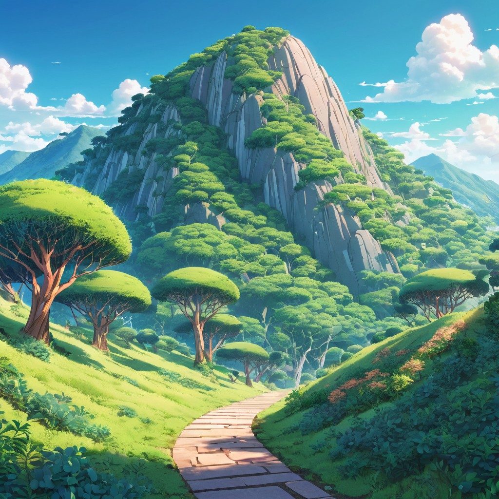 Broom-Lined Trail
