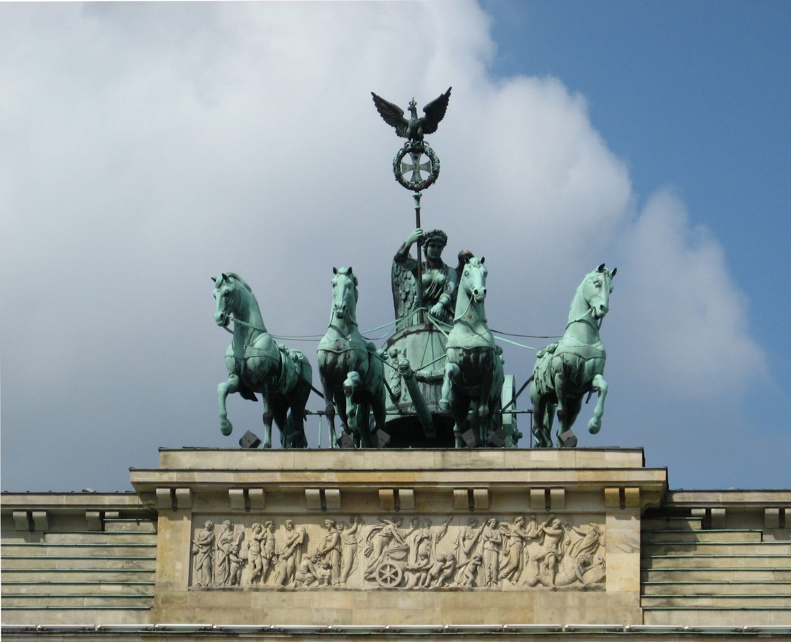 Quadriga Statue