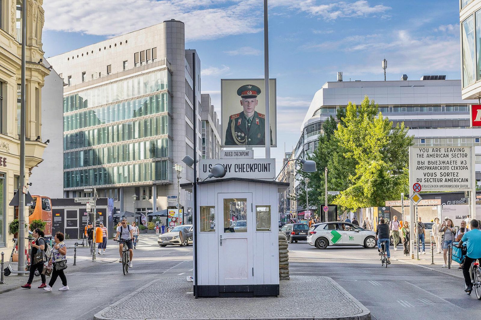 Checkpoint Charlie Guard House