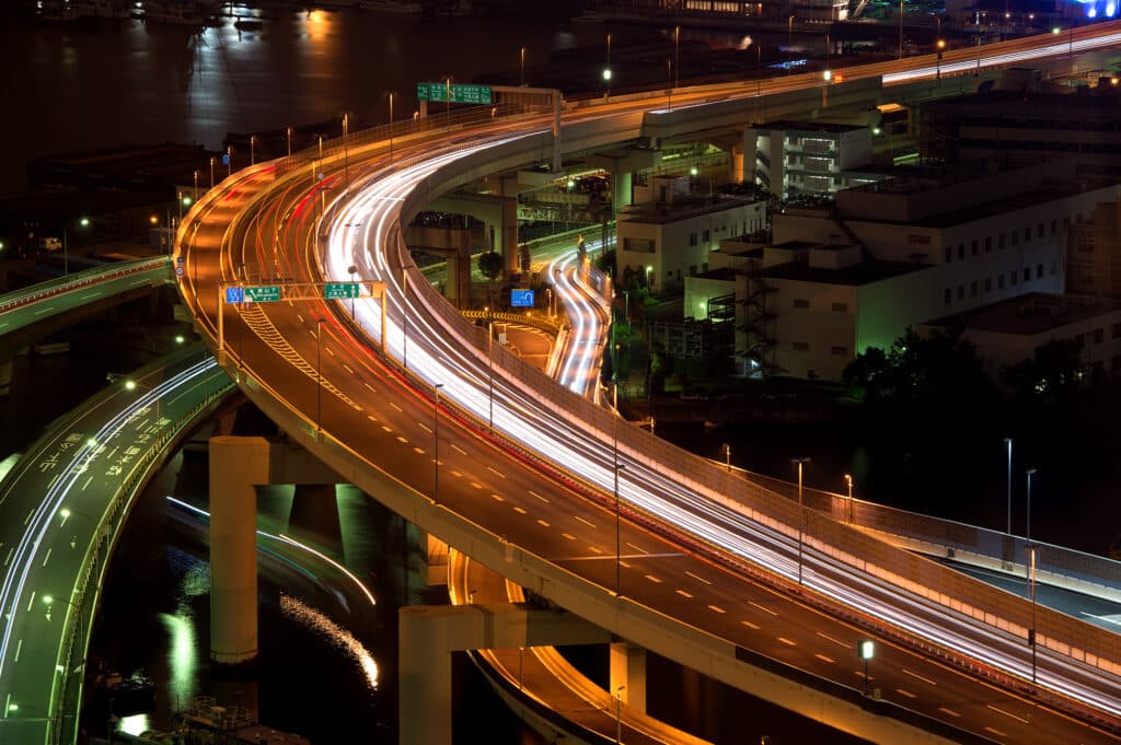 Expressway Exit Curve