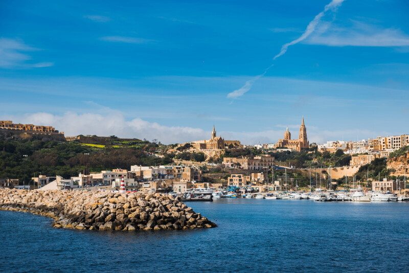 Mgarr Harbour Entrance