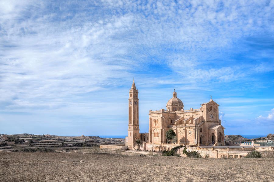 Ta' Pinu Basilica Facade