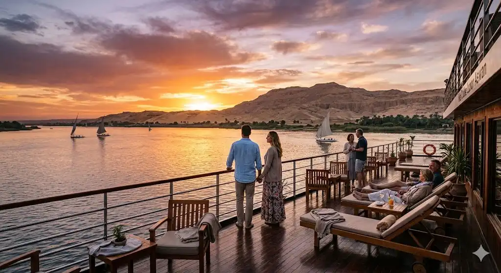 Cruise Ship Sun Deck