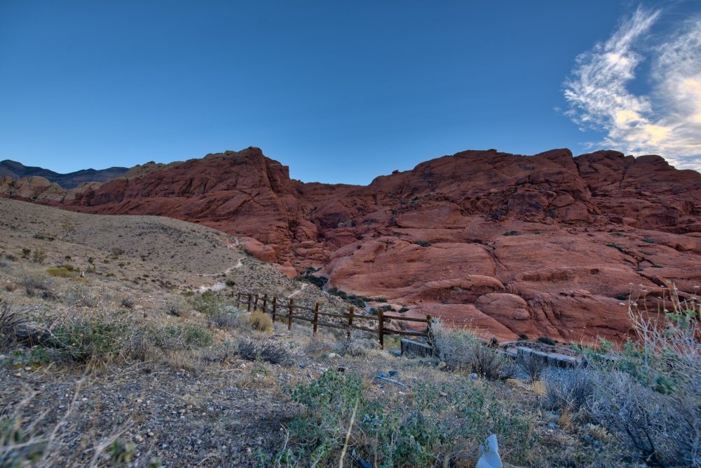 Red Rock Wash Aussichtspunkt
