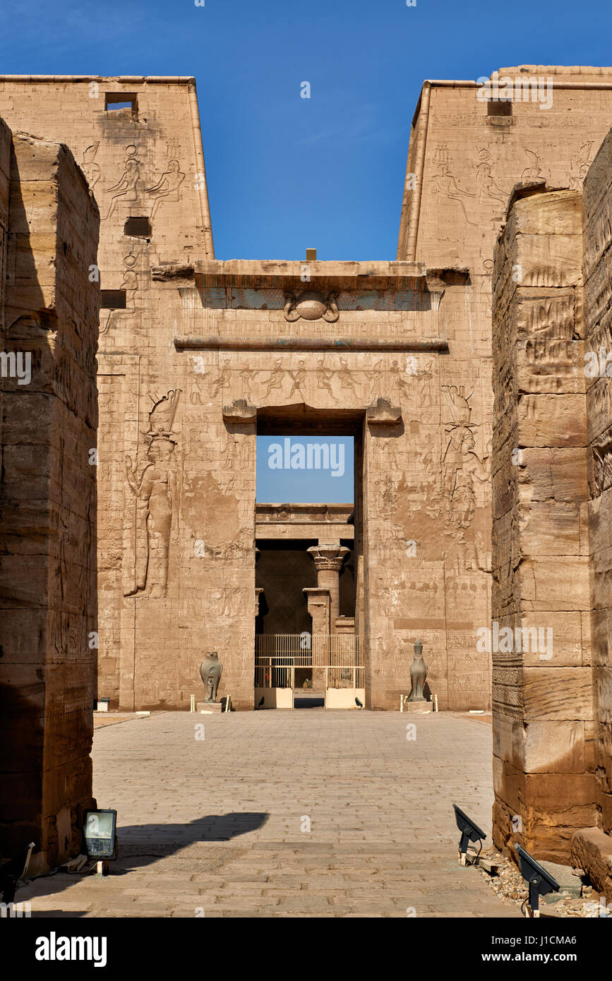 Temple of Edfu Pylon Entrance