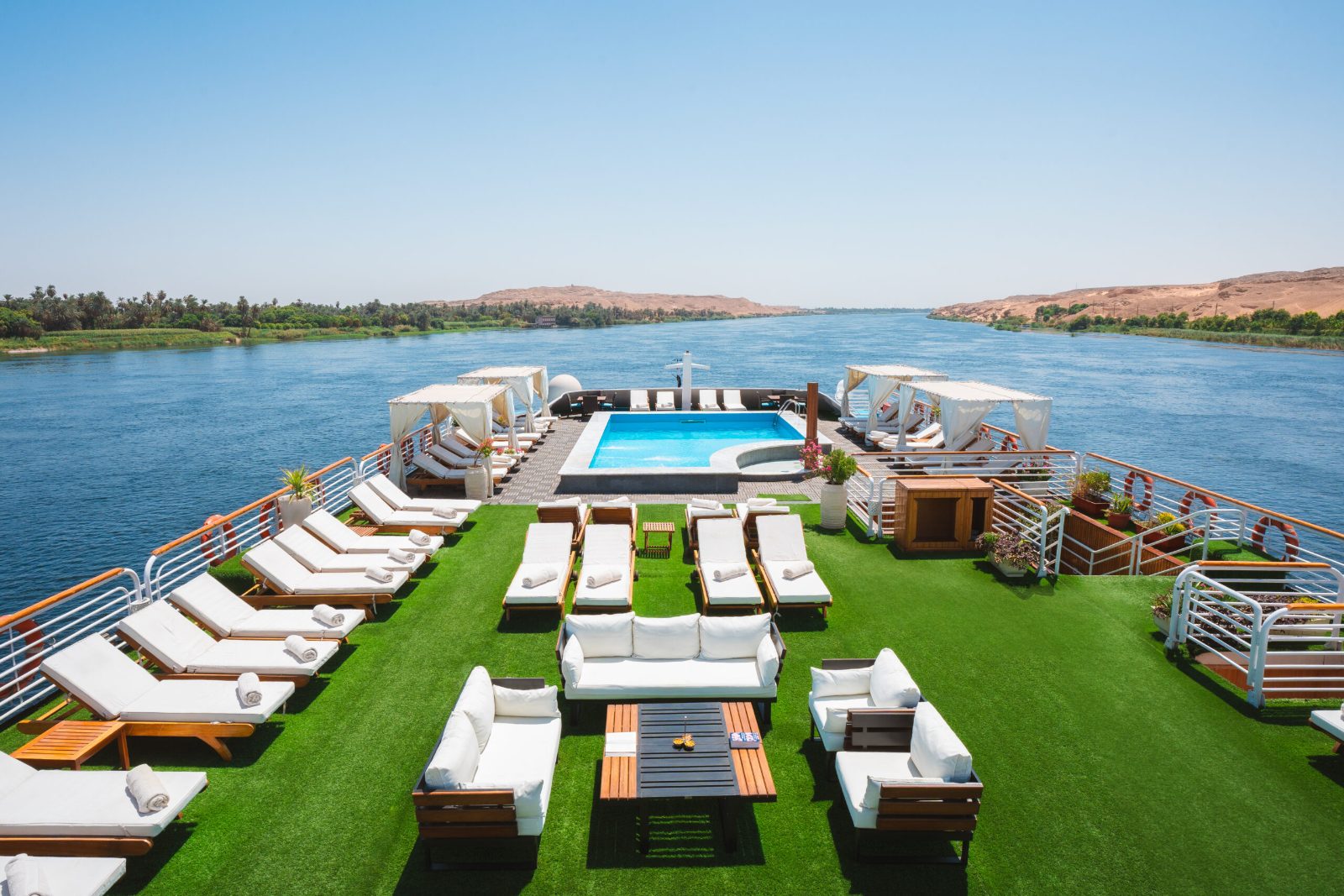 Cruise Ship Sun Deck