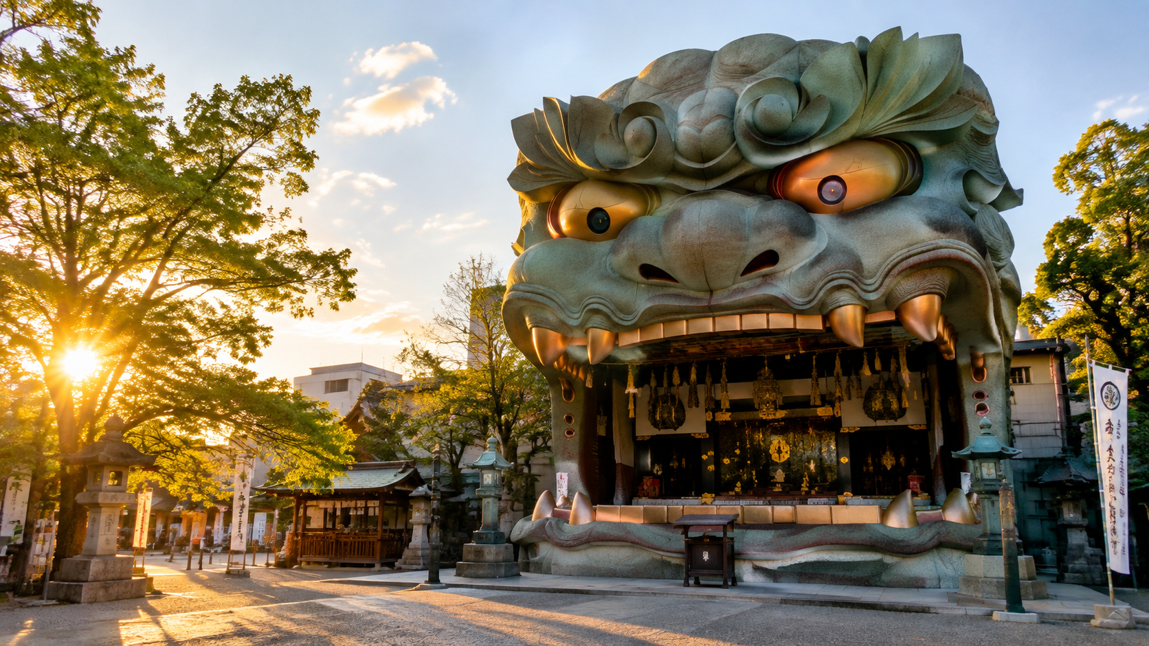 Namba Yasaka Shrine